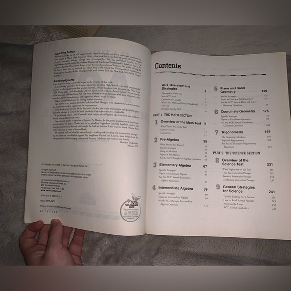 ACT Workbook - Picture 3 of 3